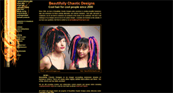 Desktop Screenshot of beautifullychaotic.net